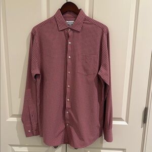 Men's Red Checkered Shirt
